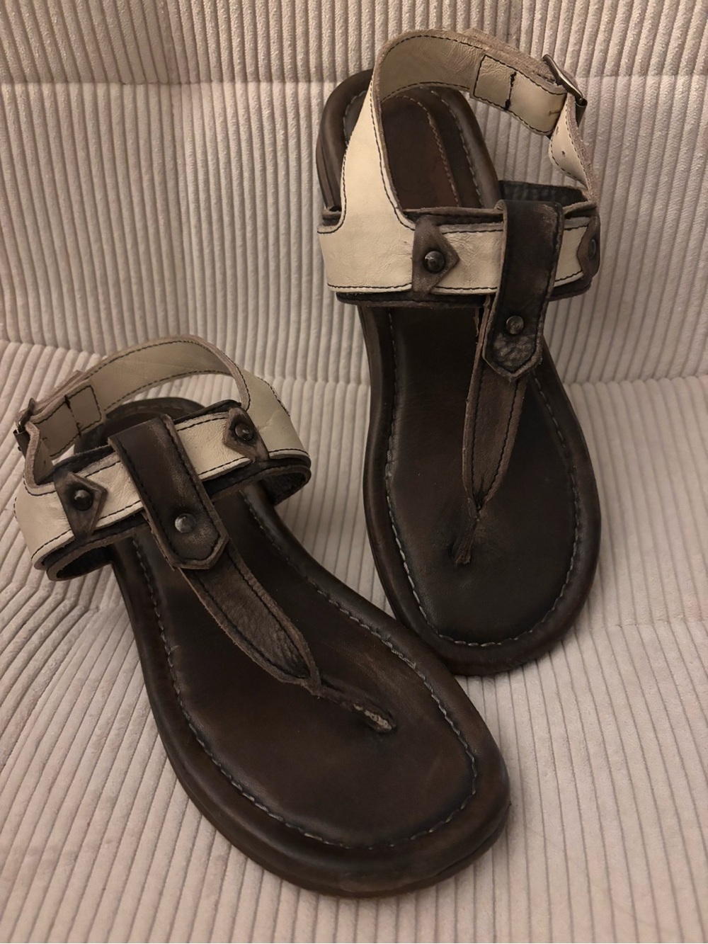 Freebird Sorrento Leather Sandals Size 8